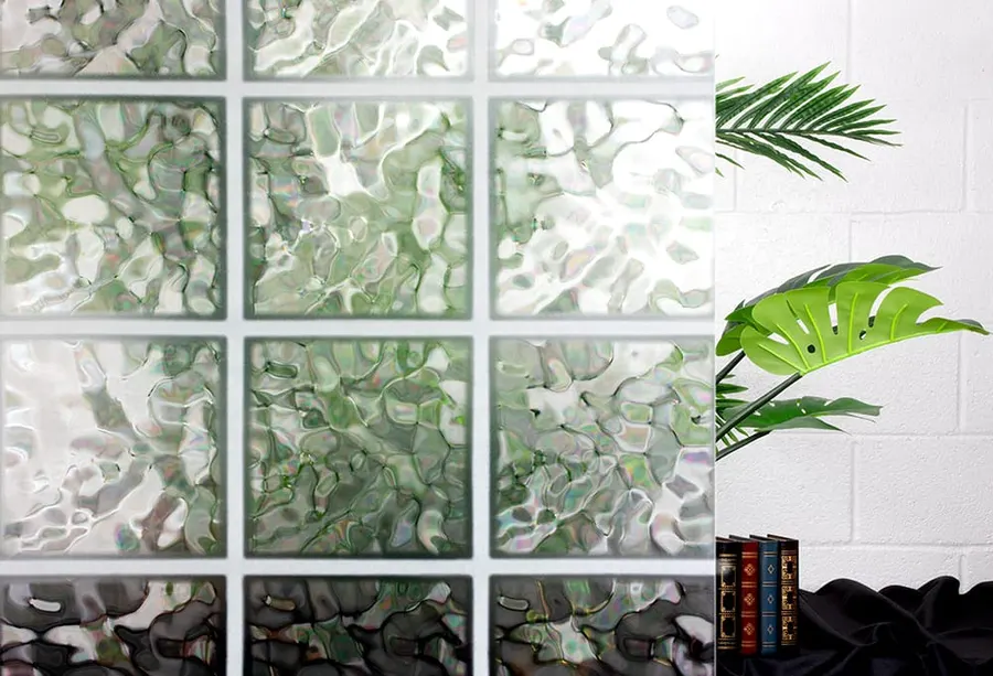 4" GLASS BLOCK — More designs decorative window film for Calgary glass