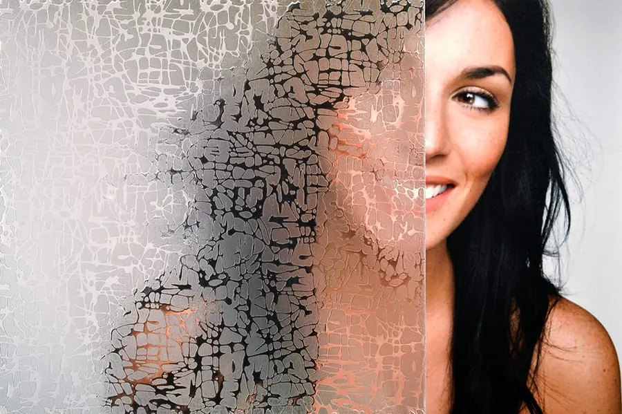 Asher — Nature decorative window film for Calgary glass