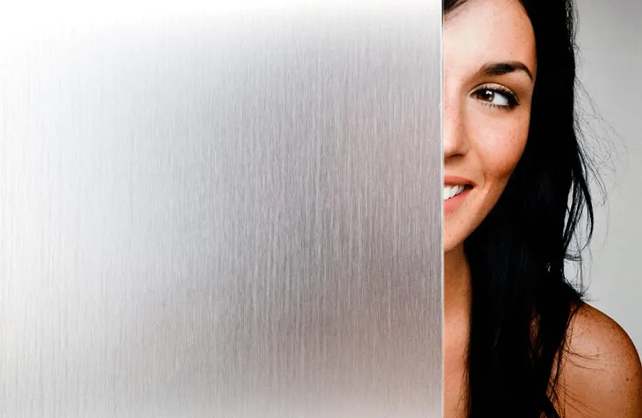 Brushed Static Cling — More designs decorative window film for Calgary glass