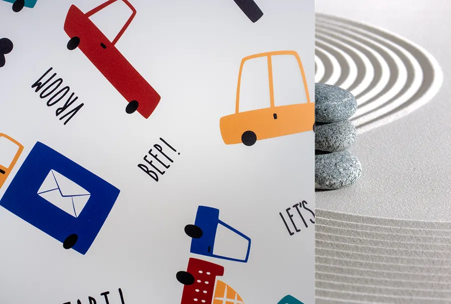 Cars Frosted — More designs decorative window film for Calgary glass