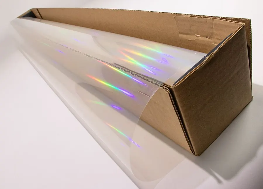 Clear Holographic — Specialty films decorative window film for Calgary glass