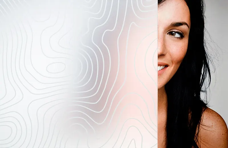Elevate — Nature decorative window film for Calgary glass