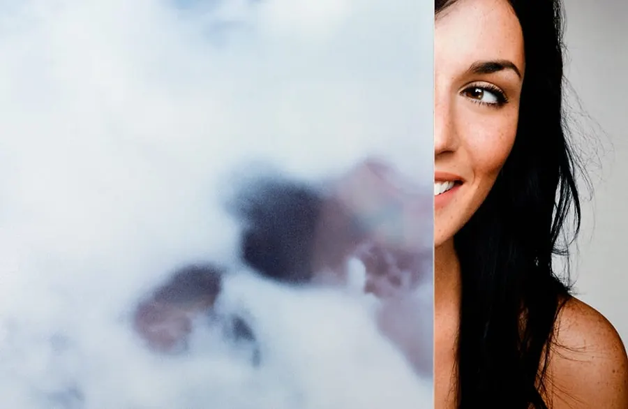 Frosted Clouds — Frosted patterns decorative window film for Calgary glass