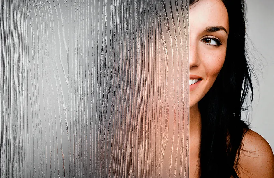 Glazed Oak — Nature decorative window film for Calgary glass