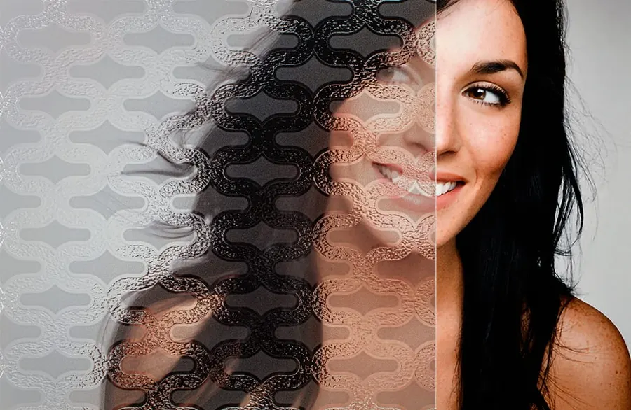 Hourglass — More designs decorative window film for Calgary glass
