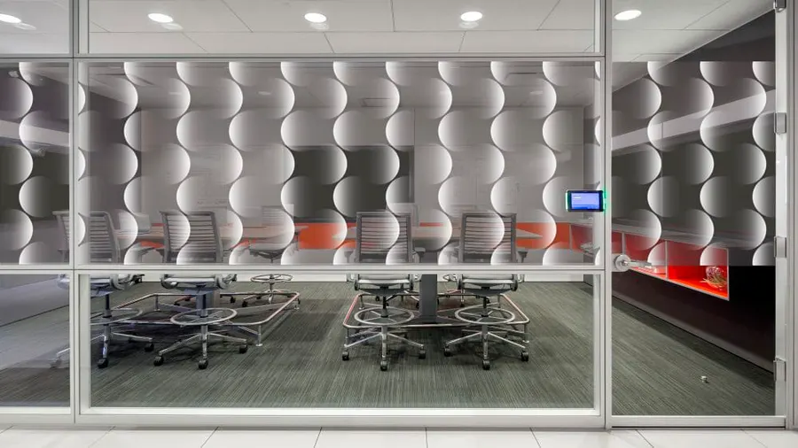 Ion by Designtex — Organic decorative window film for Calgary glass