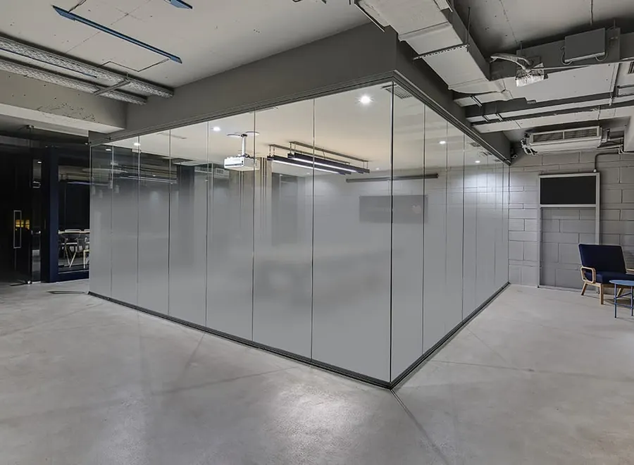 Misty Frost Gradient — Gradients & fades decorative window film for Calgary glass