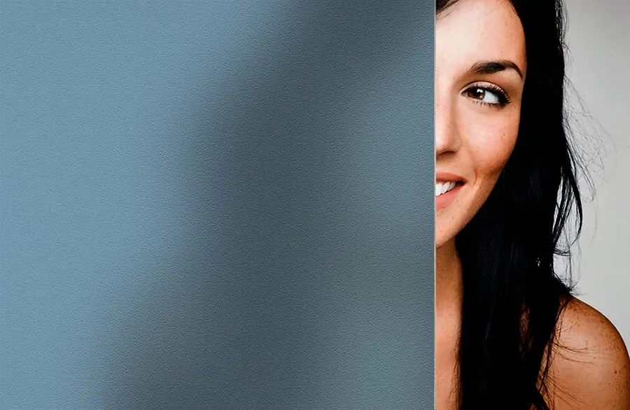 Orbit Sand Blast — Coloured frost decorative window film for Calgary glass