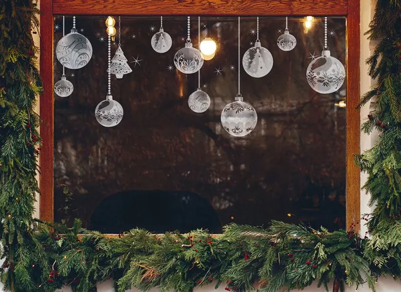 Ornaments — Pictorial & scenes decorative window film for Calgary glass