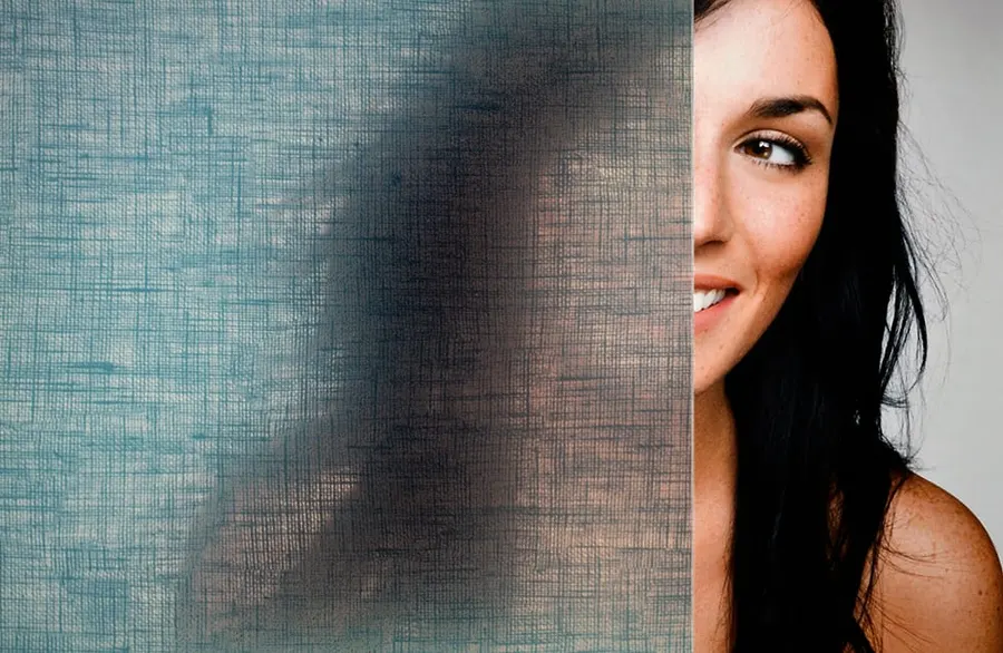 Prussian Organic Cotton — Textile & woven decorative window film for Calgary glass
