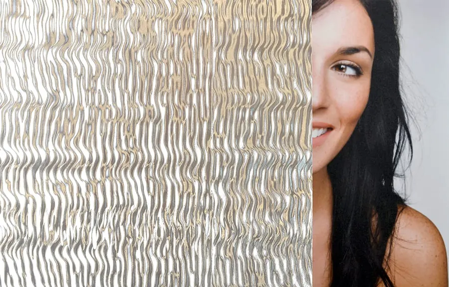 Renwave — Organic decorative window film for Calgary glass