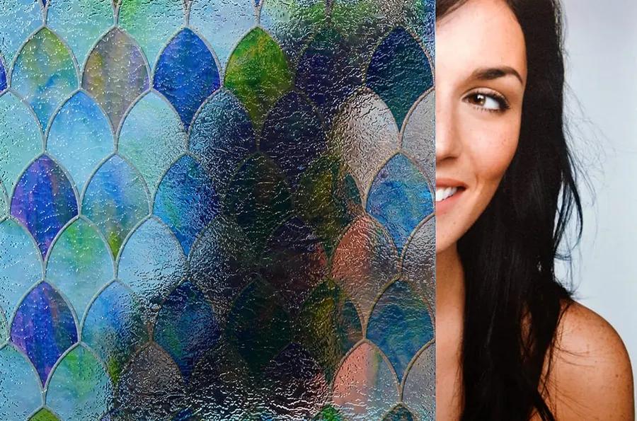 Sapphire Ice — More designs decorative window film for Calgary glass