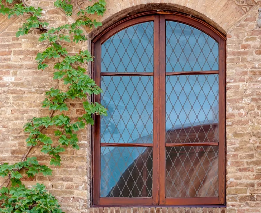 Trellis Bird Safety Film — Specialty films decorative window film for Calgary glass
