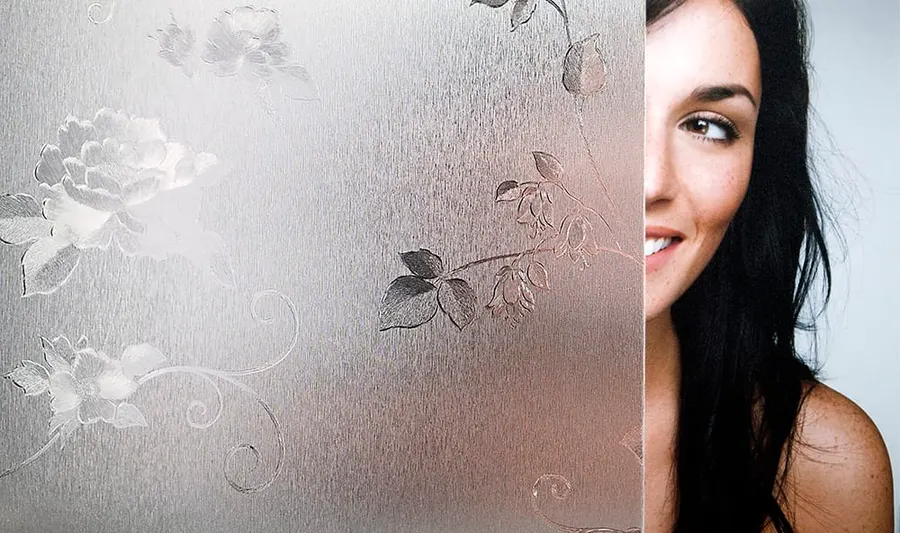 Verdant — Nature decorative window film for Calgary glass