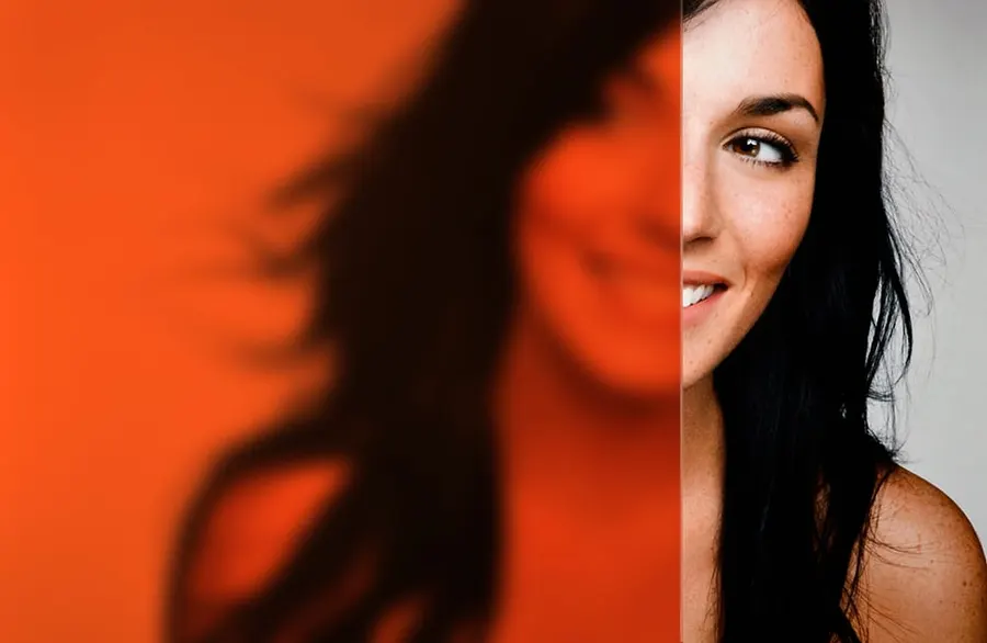 Orange Red — Coloured frost decorative window film for Calgary glass