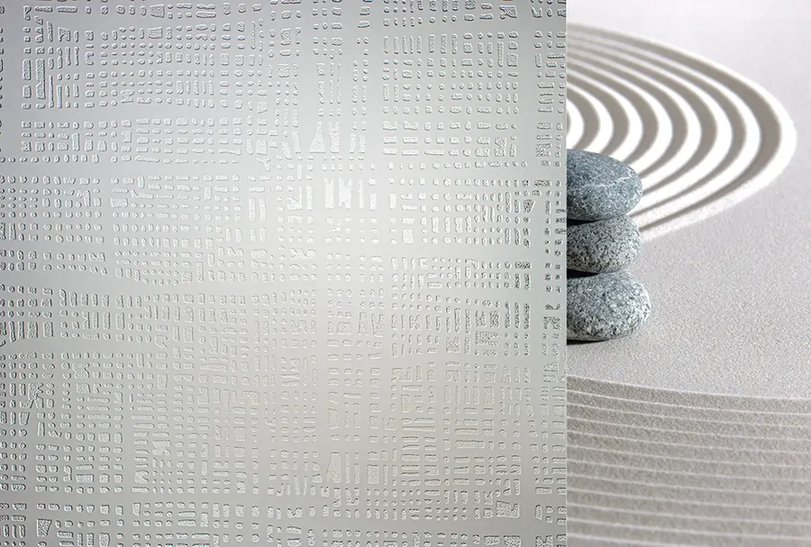 Threadform — Frosted patterns decorative window film for Calgary glass