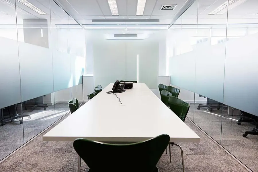 White Static Cling Dry Erase for Glass — Specialty films decorative window film for Calgary glass