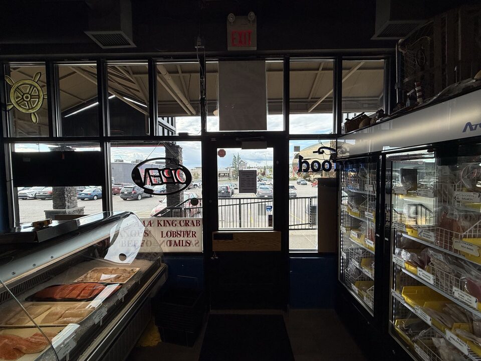 Commercial Solar-Control Window Film — North Sea Fish Market Crowfoot, NW Calgary