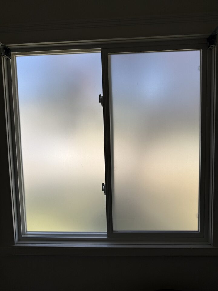 Dusted Crystal Bathroom Privacy Film – Collingwood Calgary — Collingwood, NW Calgary, AB