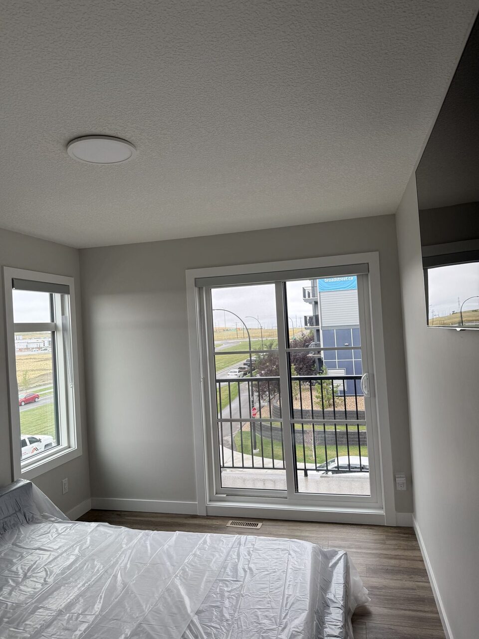 Solar Film installation in Livingston, NW Calgary