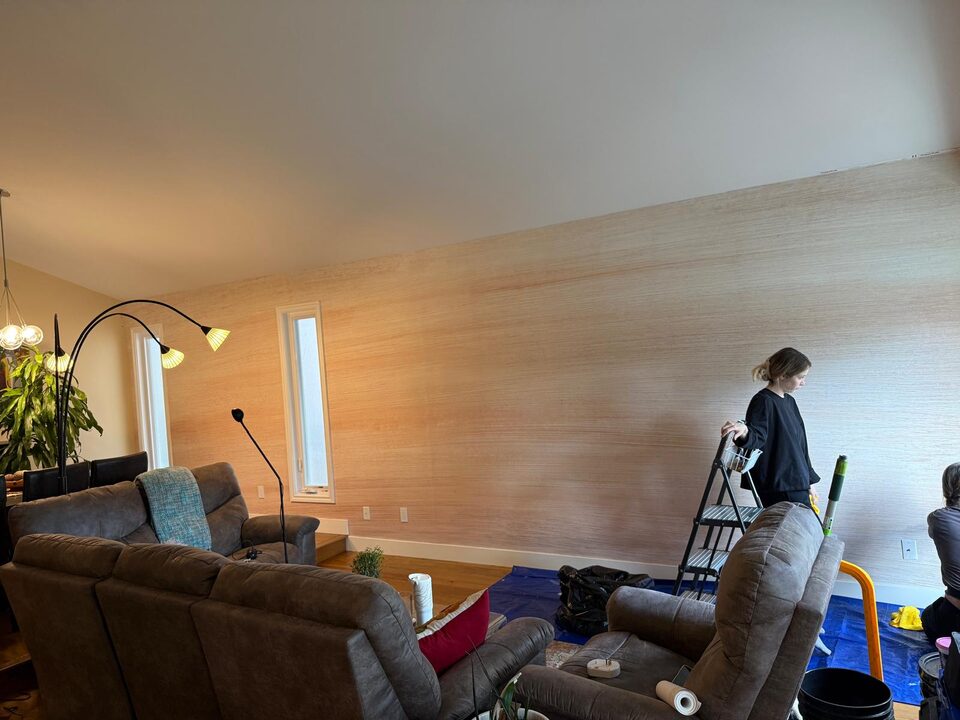 Happywall Mural Wallpaper Living Room - Sundance Calgary