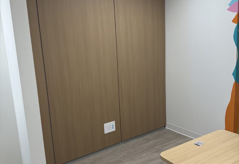 Wood Grain Architectural Film – Beltline Office — Beltline, Calgary