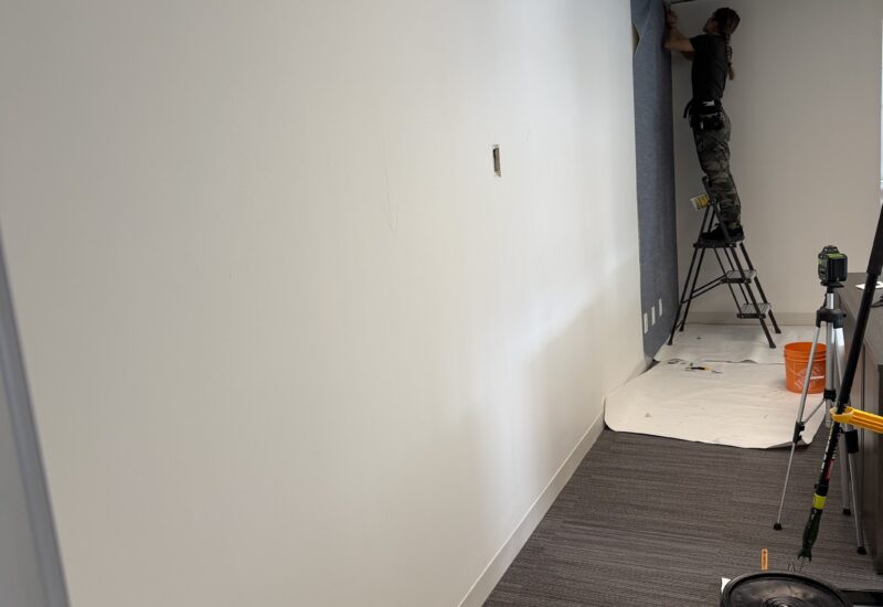 Commercial Wallcovering – Beltline Office — Beltline, Calgary